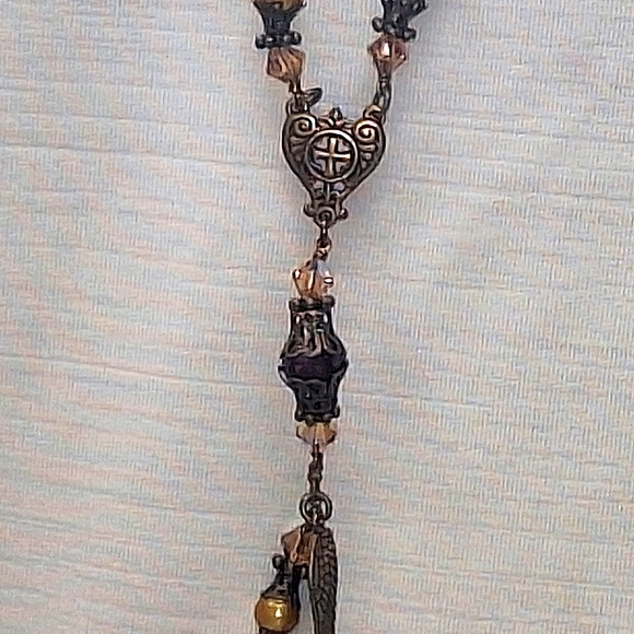 Virgins Saints & Angels | Long Necklace w/ Charm